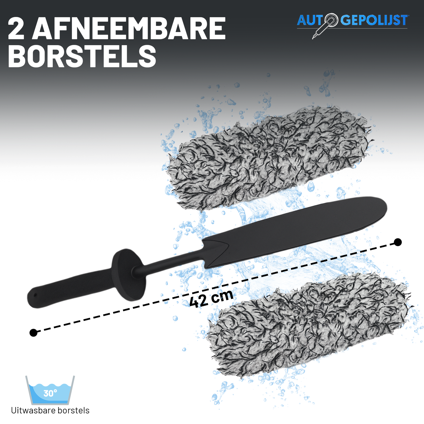 Microvezel Velgenborstel