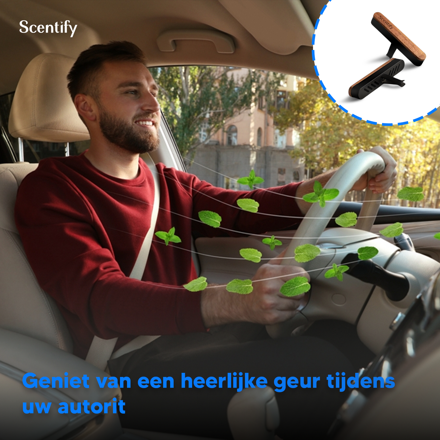 Scentify® Autoparfum met 6 navullingen