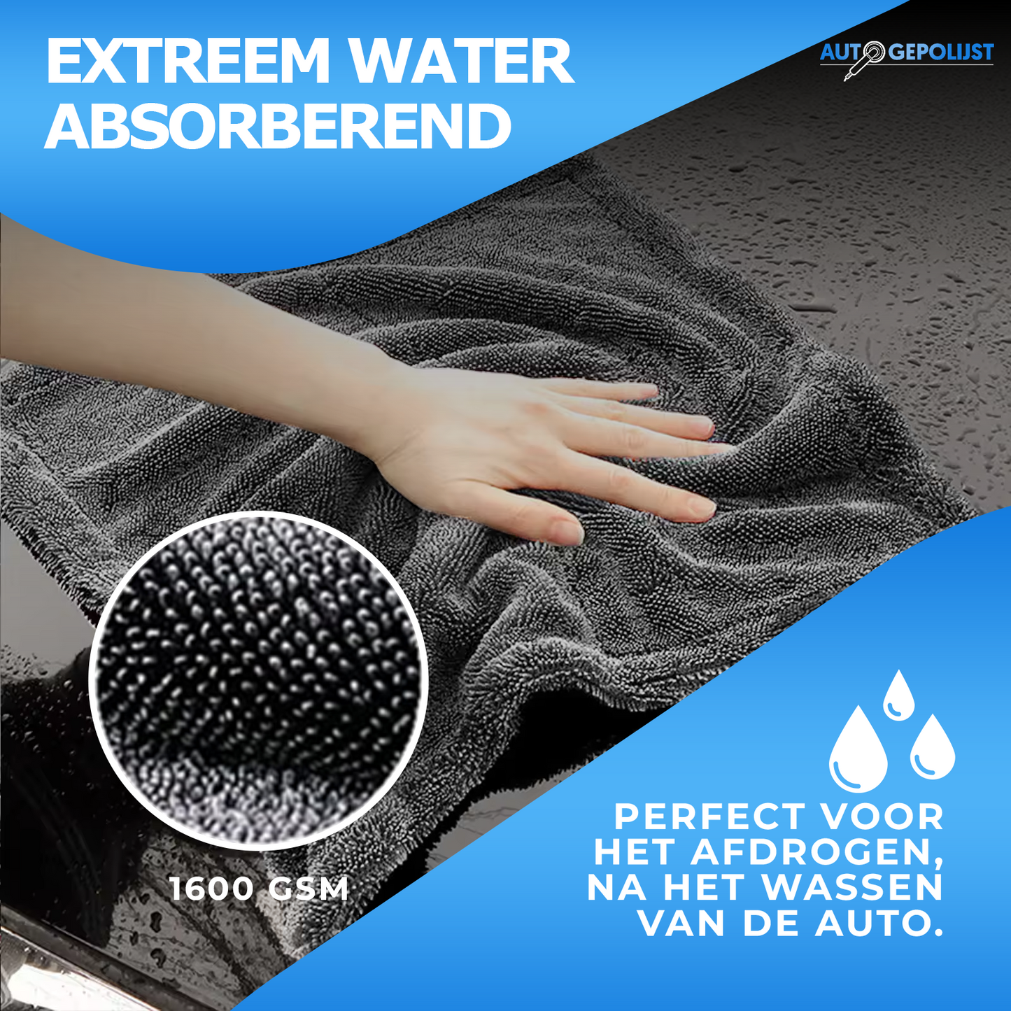 Microvezel droogdoek XL
