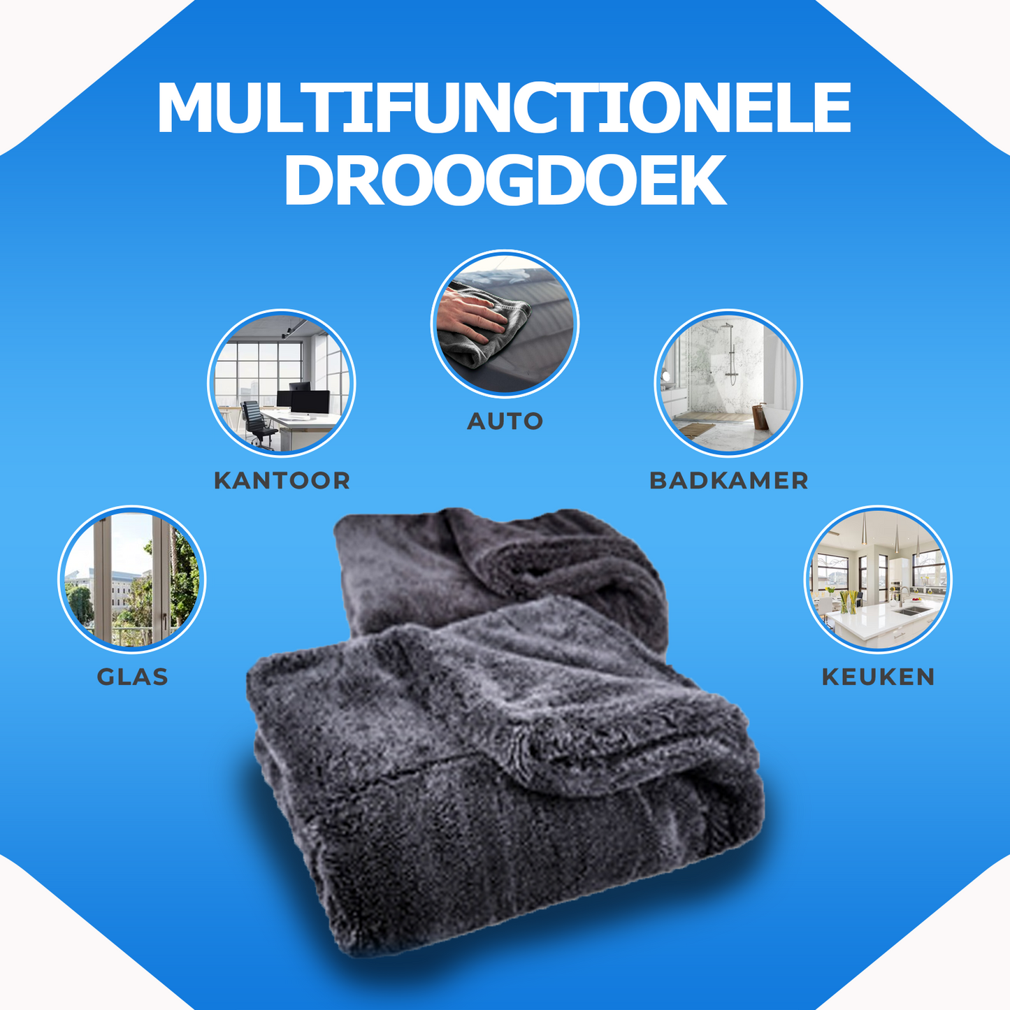 Microvezel droogdoek XL