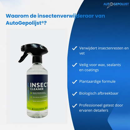 Waarom kiezen voor de duurzame insectenverwijderaar van Auto Gepolijst