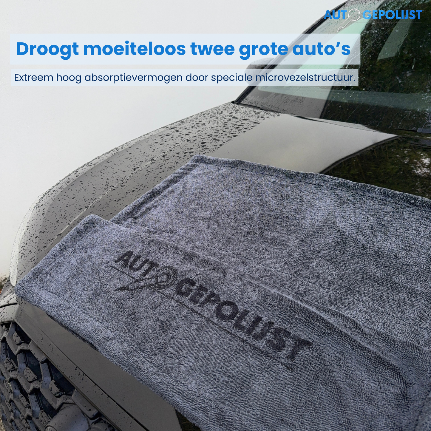 Auto Droogdoek 1200GSM XXL