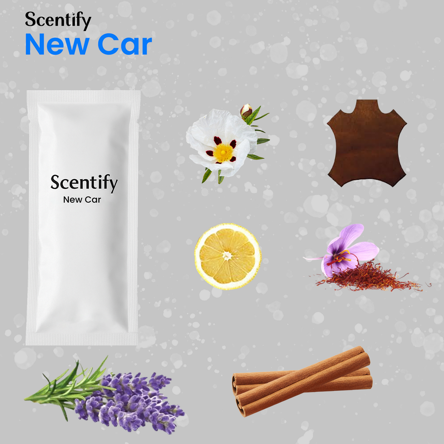 Scentify® Autoparfum met 6 navullingen