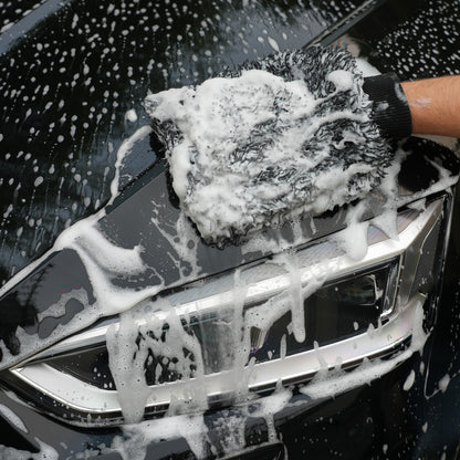 Autowashandschoen Zwart + Auto Shampoo