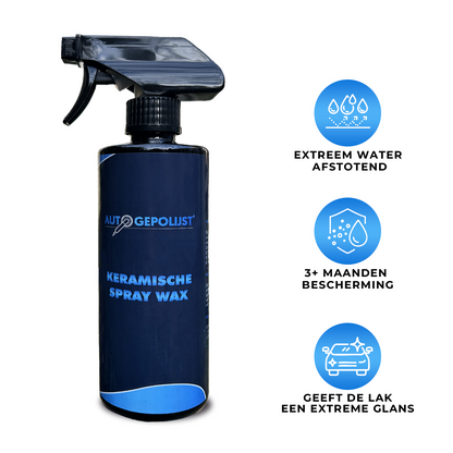 Krasverwijderaar + Keramische Spray Wax Combi Deal